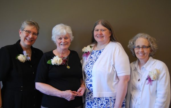 Sisters Linda Soler, Mary White, Catherine Nehotte, and Jacqueline Leiter