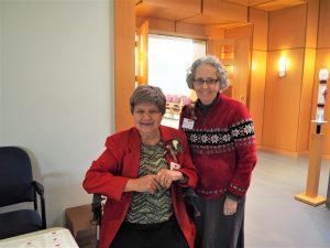 Sisters Carol Rennie and Jacqueline Leiter