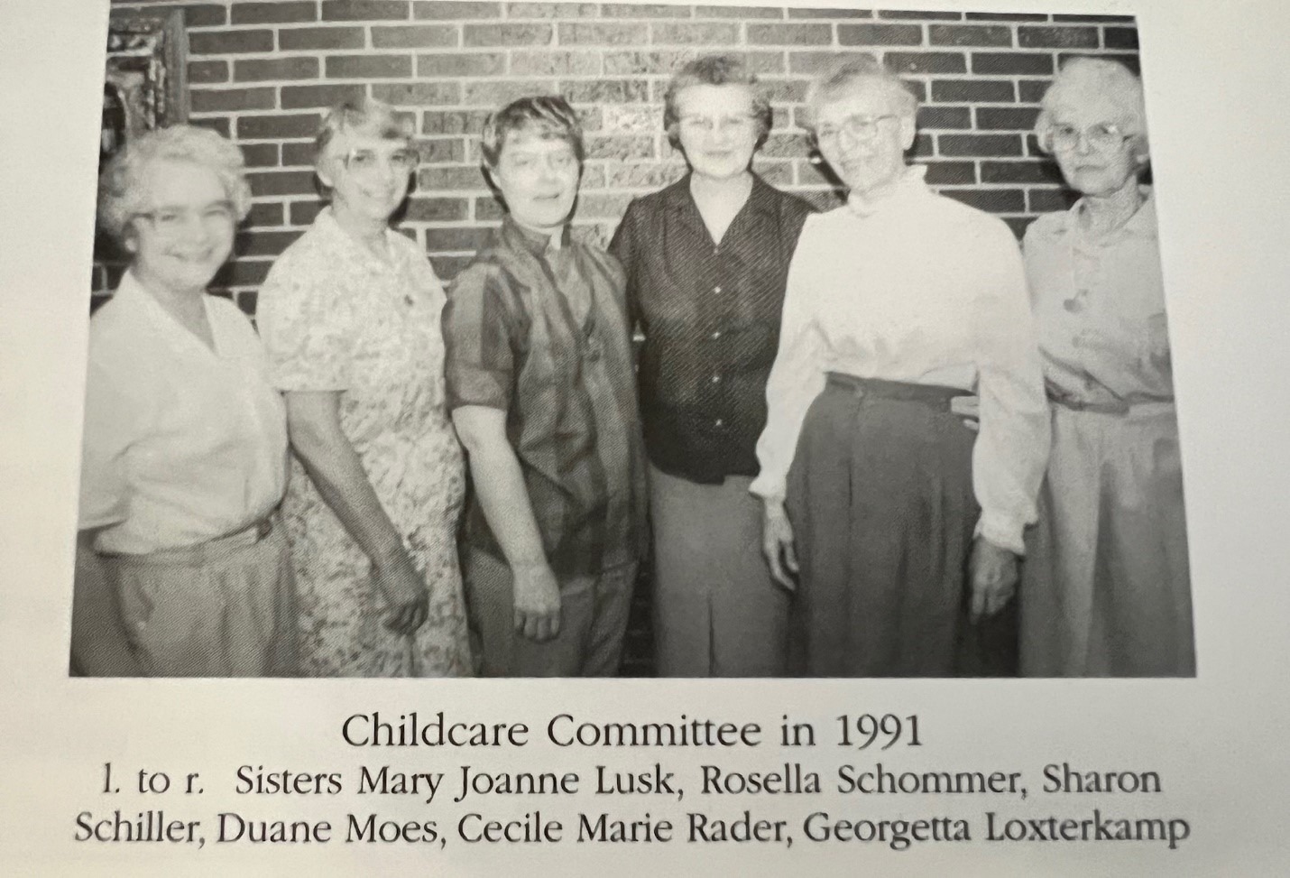 A Loving History of Service Childcare Committee of 1991
